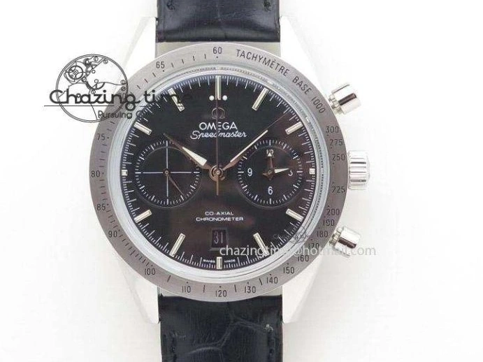 0315 Seamaster Diver 300M OMF 1:1 Best Edition Black Ceramic Black Dial on SS Bracelet A Seasonal 7708